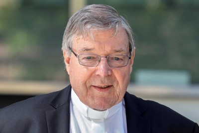 Cardinal George Pell stamp